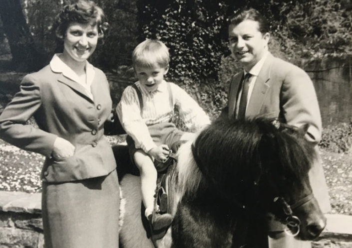 Familie Meiser im Zoo 1969